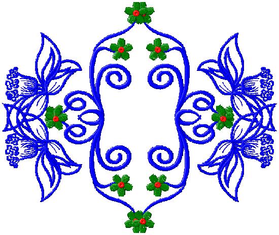 Free designs  floral baby ornament and neck new unique free