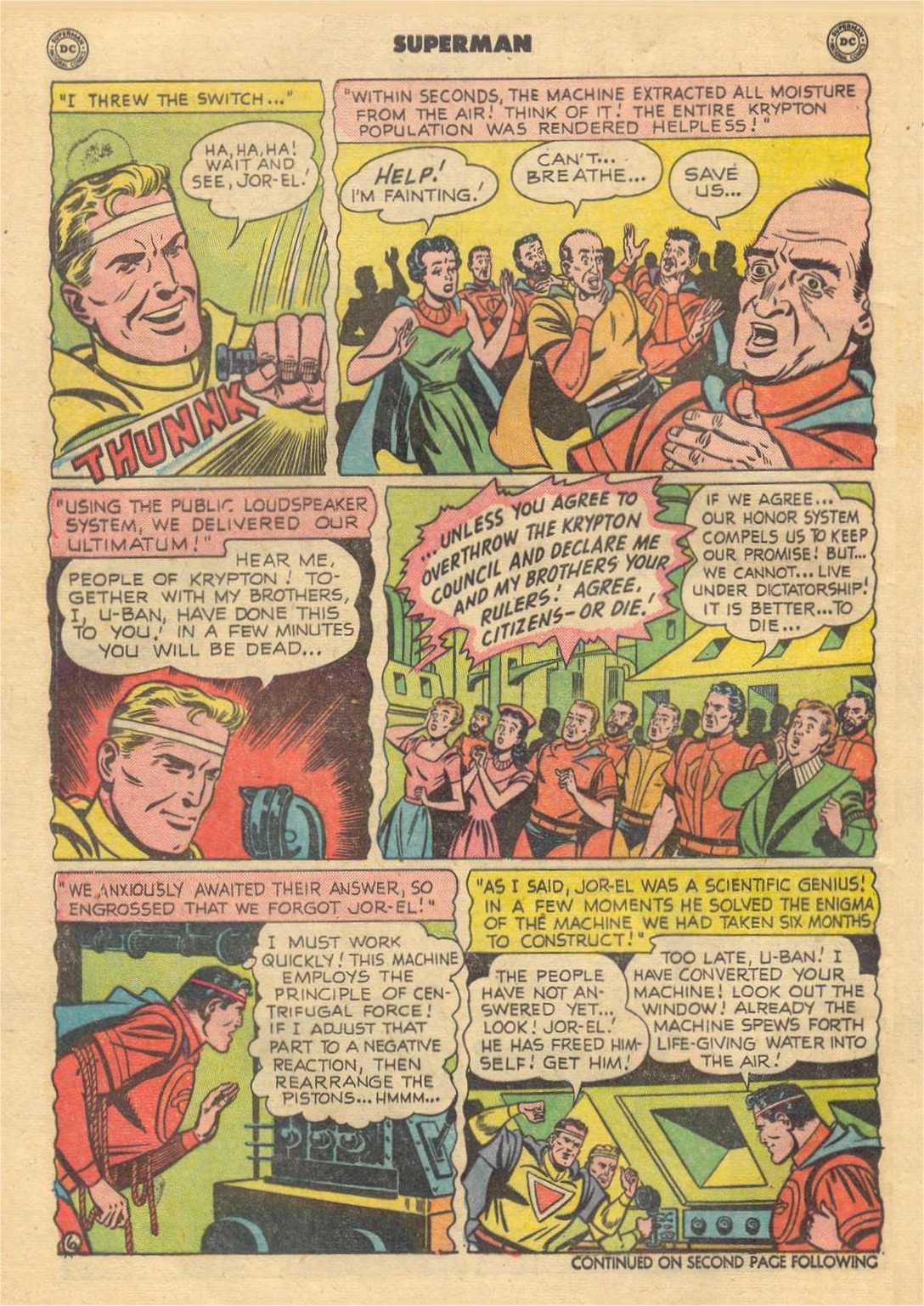 Read online Superman (1939) comic -  Issue #65 - 39