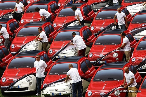 2007 Fiat 500 Unveil