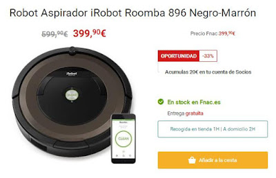  iRobot Roomba 896 descuento