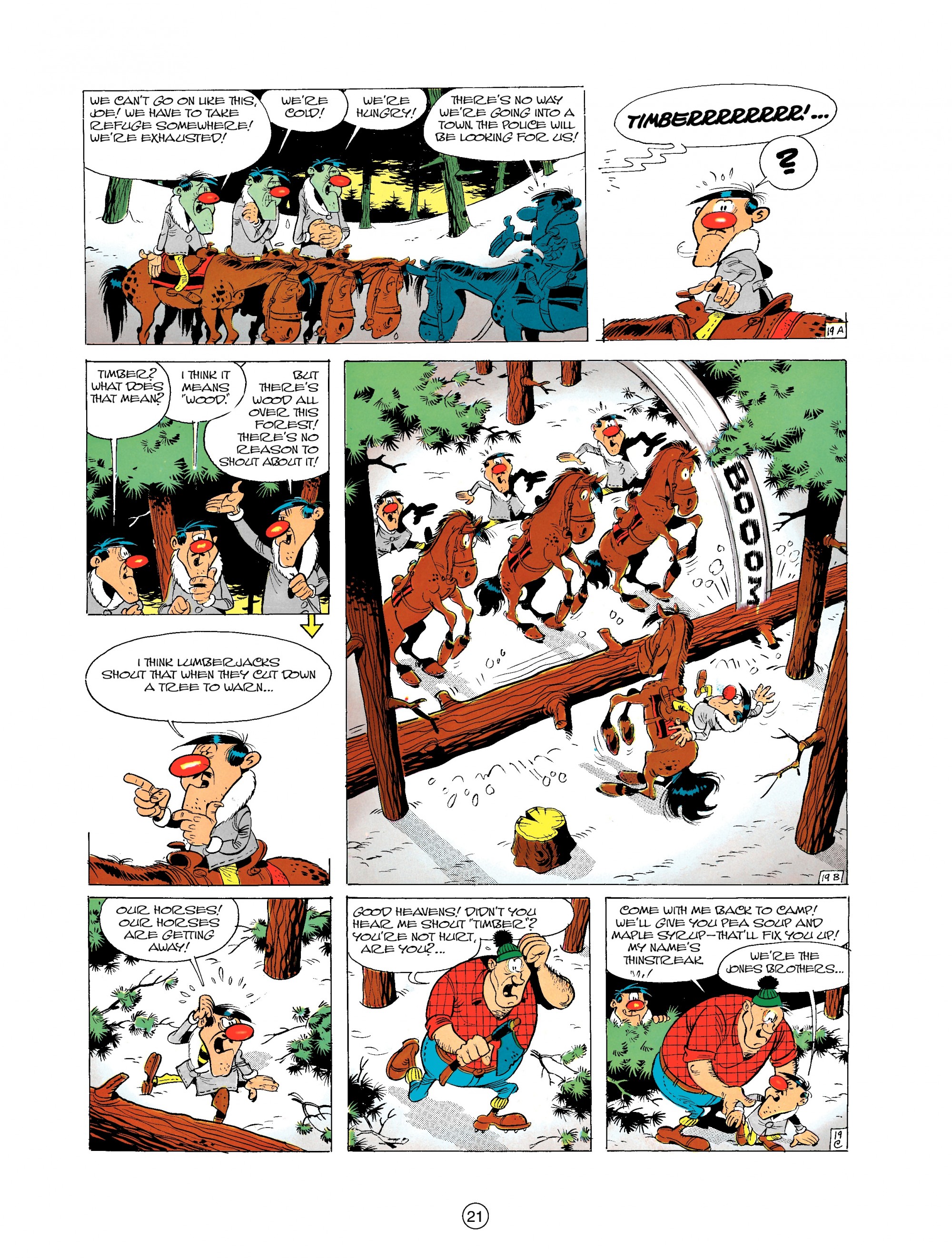 Read online A Lucky Luke Adventure comic -  Issue #15 - 21