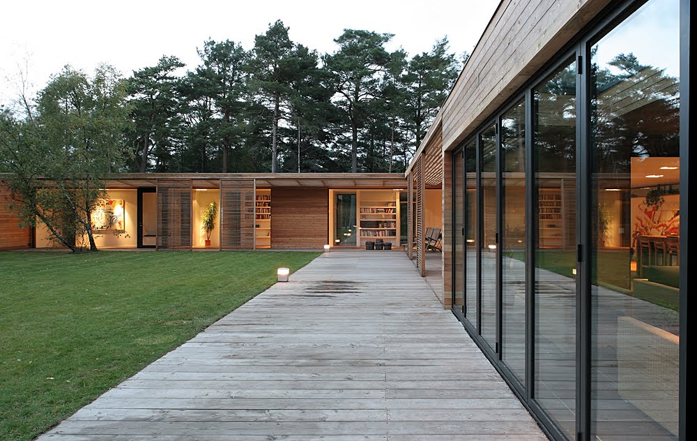 One storey courtyard house, Sweden: Most Beautiful Houses in the World