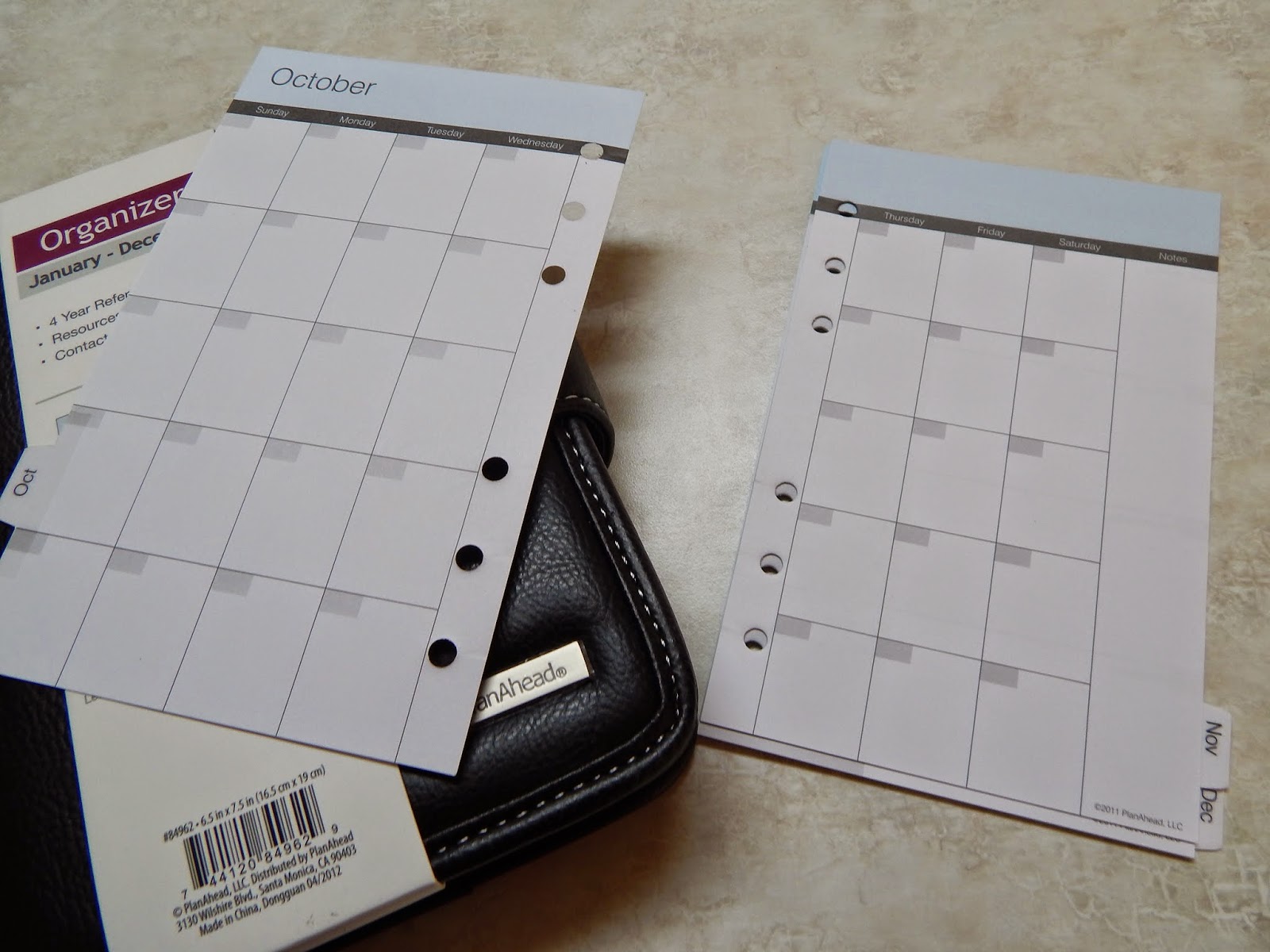 Cheap Planner Refills 2 Setting Up Undated Pages Giftie Etcetera