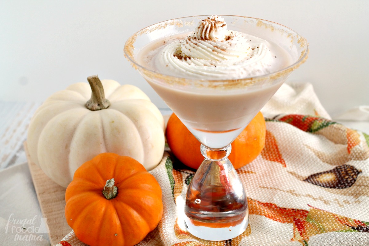 Frugal Foodie Mama Chai Tea Latte Martini