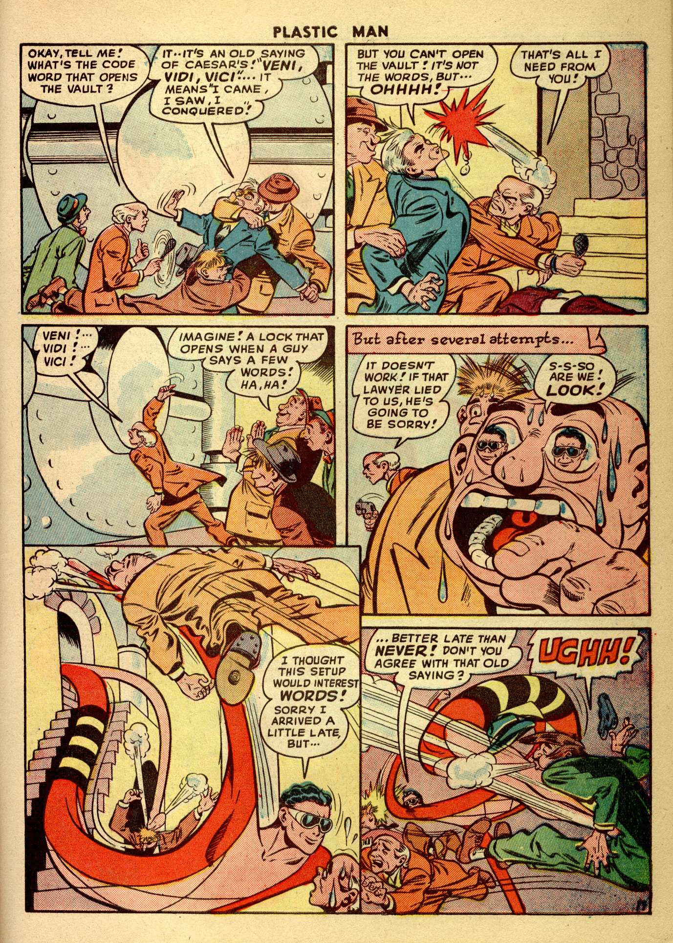 Read online Plastic Man (1943) comic -  Issue #14 - 13