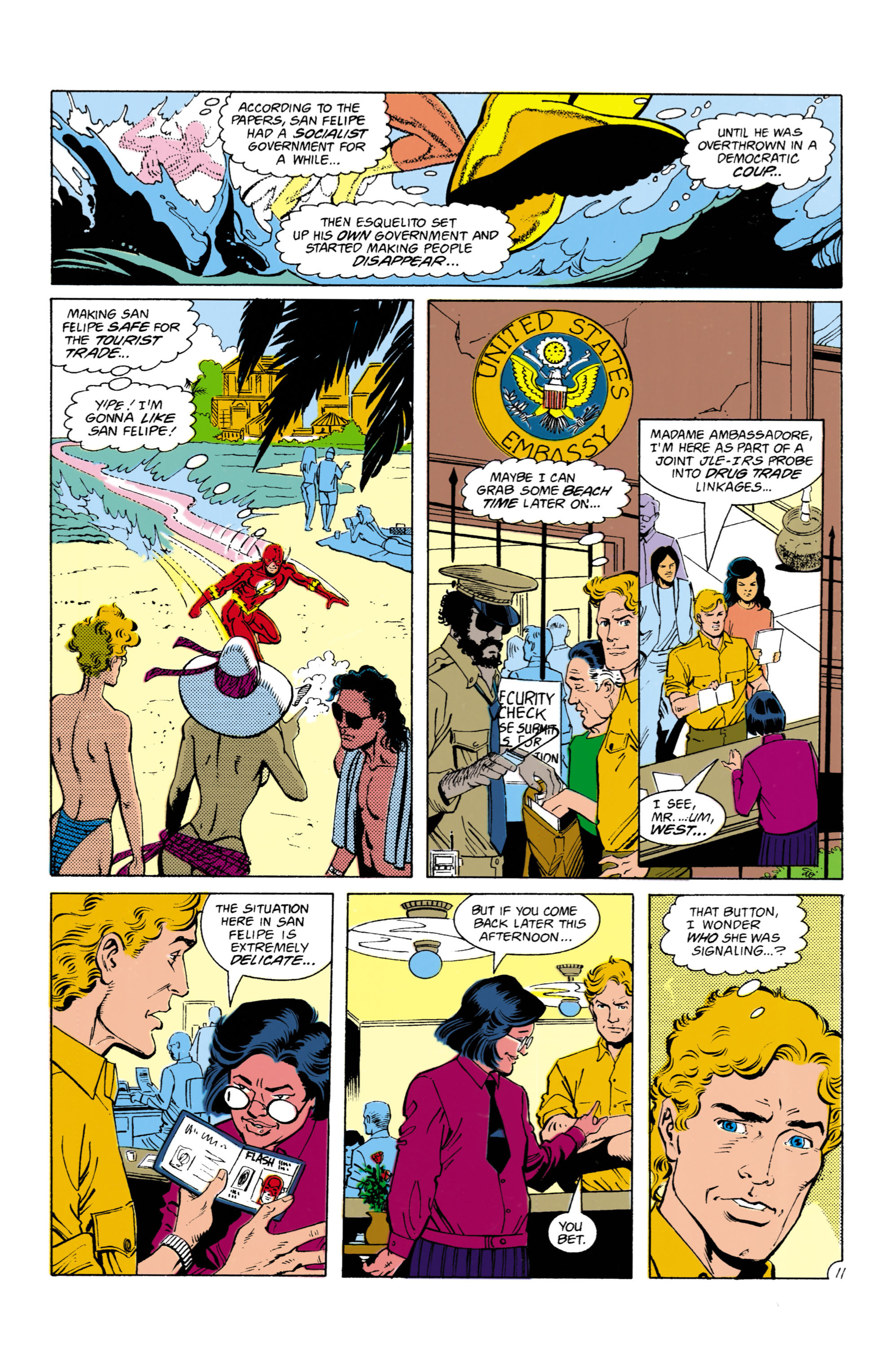 The Flash (1987) issue 53 - Page 12