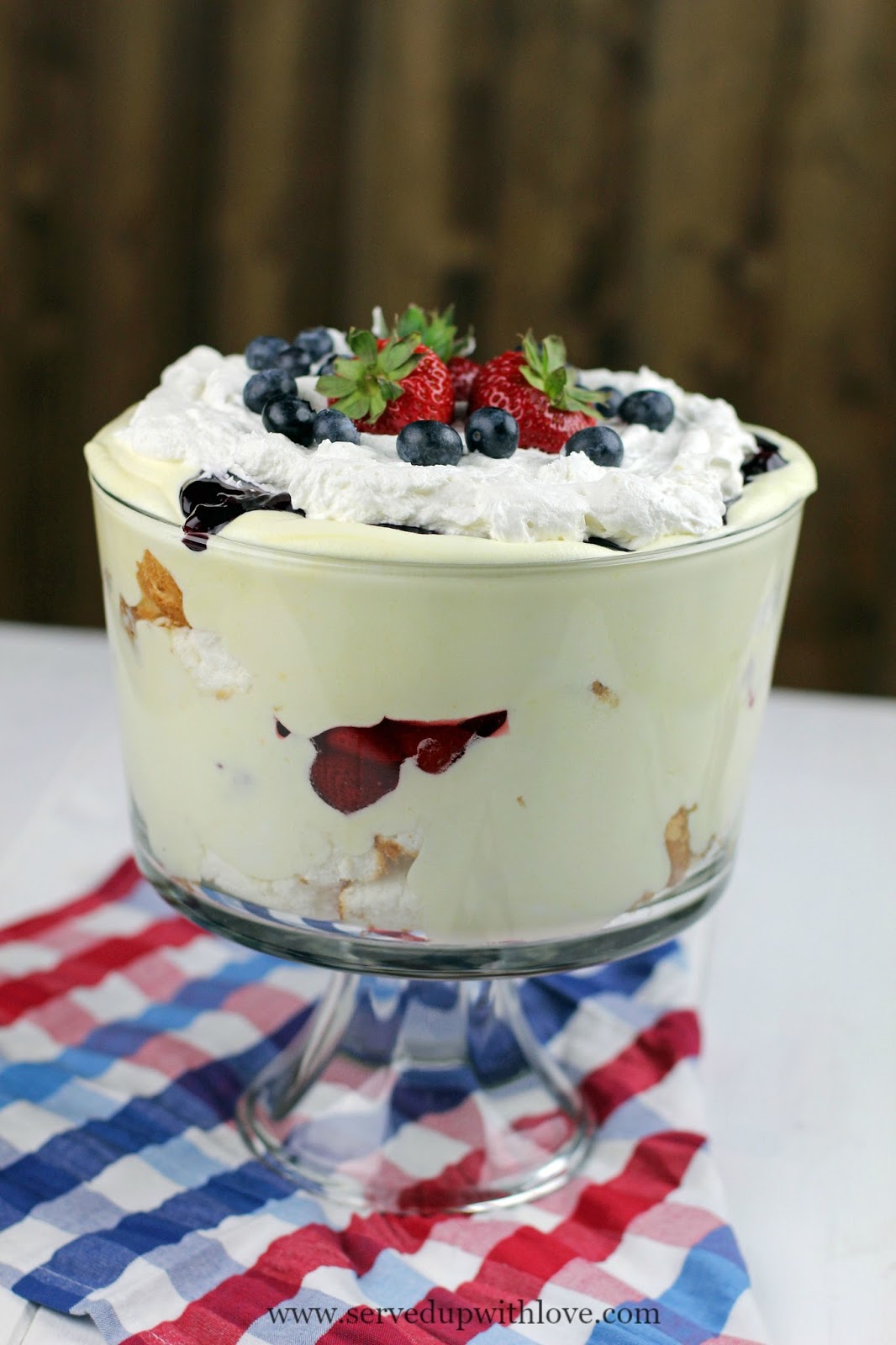 Patriotic Berry Trifle Served Up With Love