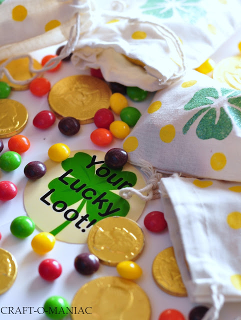 St. Patrick's Day Treat Bags www.craft-o-maniac.com