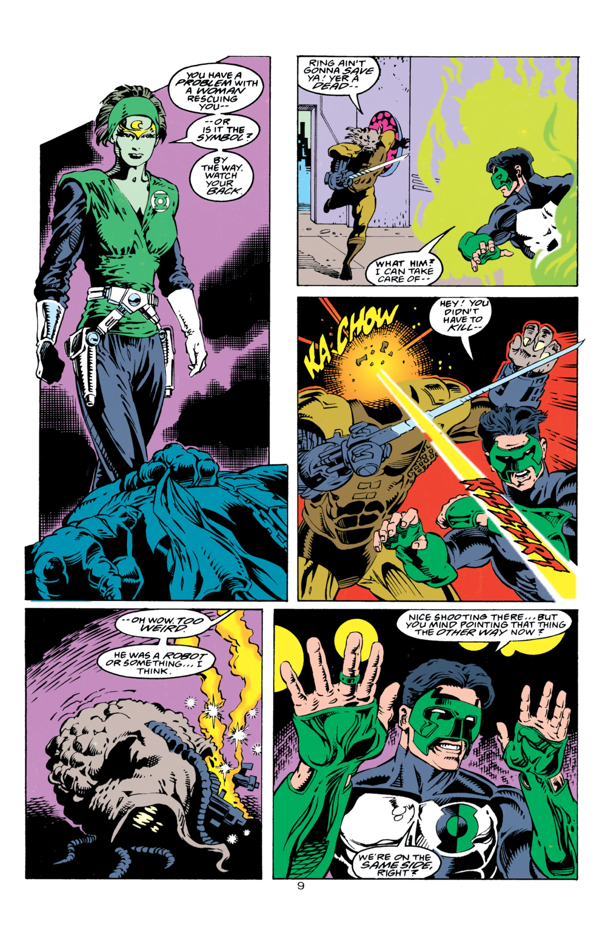 Read online Green Lantern (1990) comic -  Issue #56 - 9