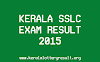 Kerala SSLC Result 2015