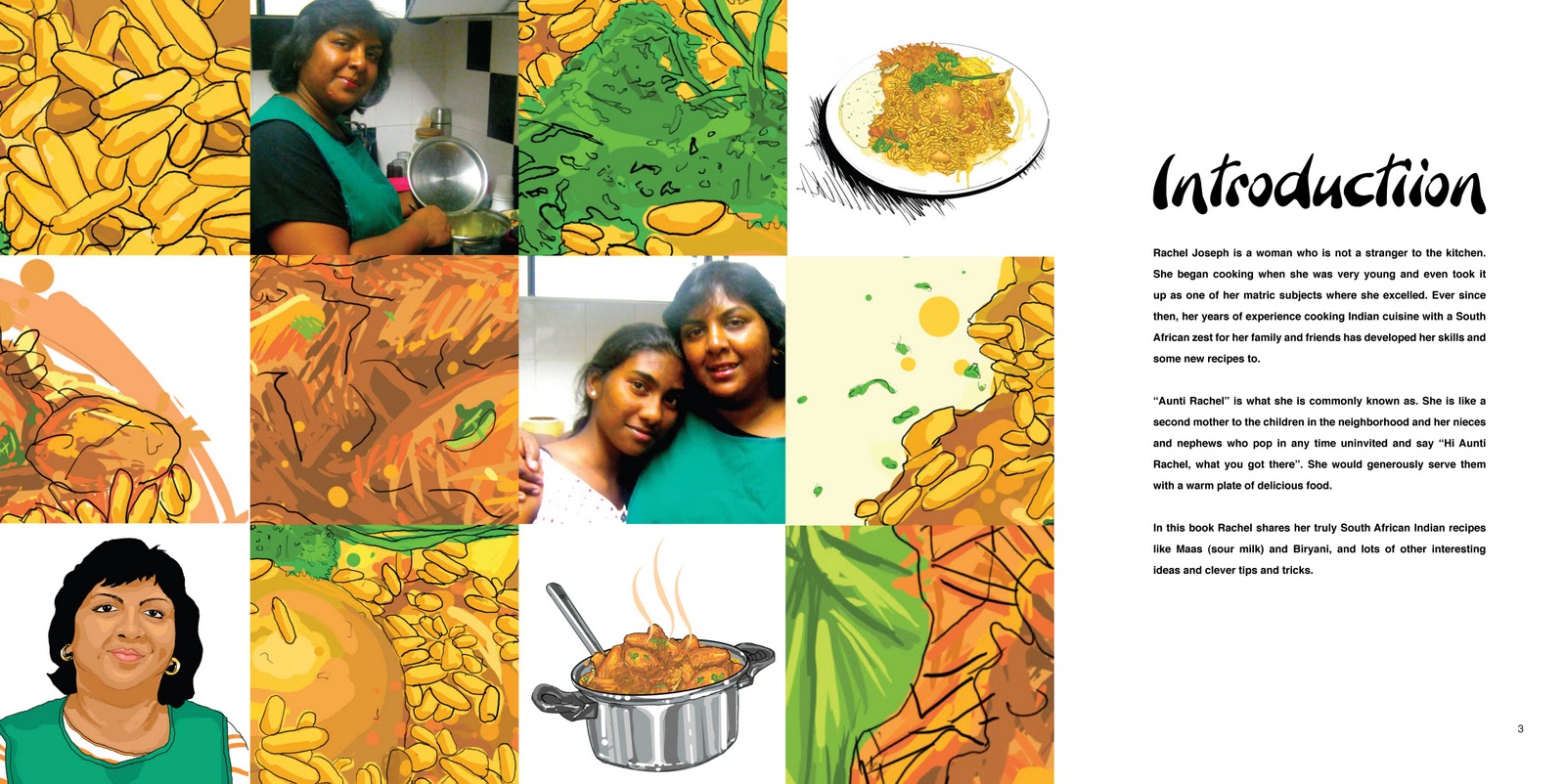 Simeon Warren Joseph: Cook book design