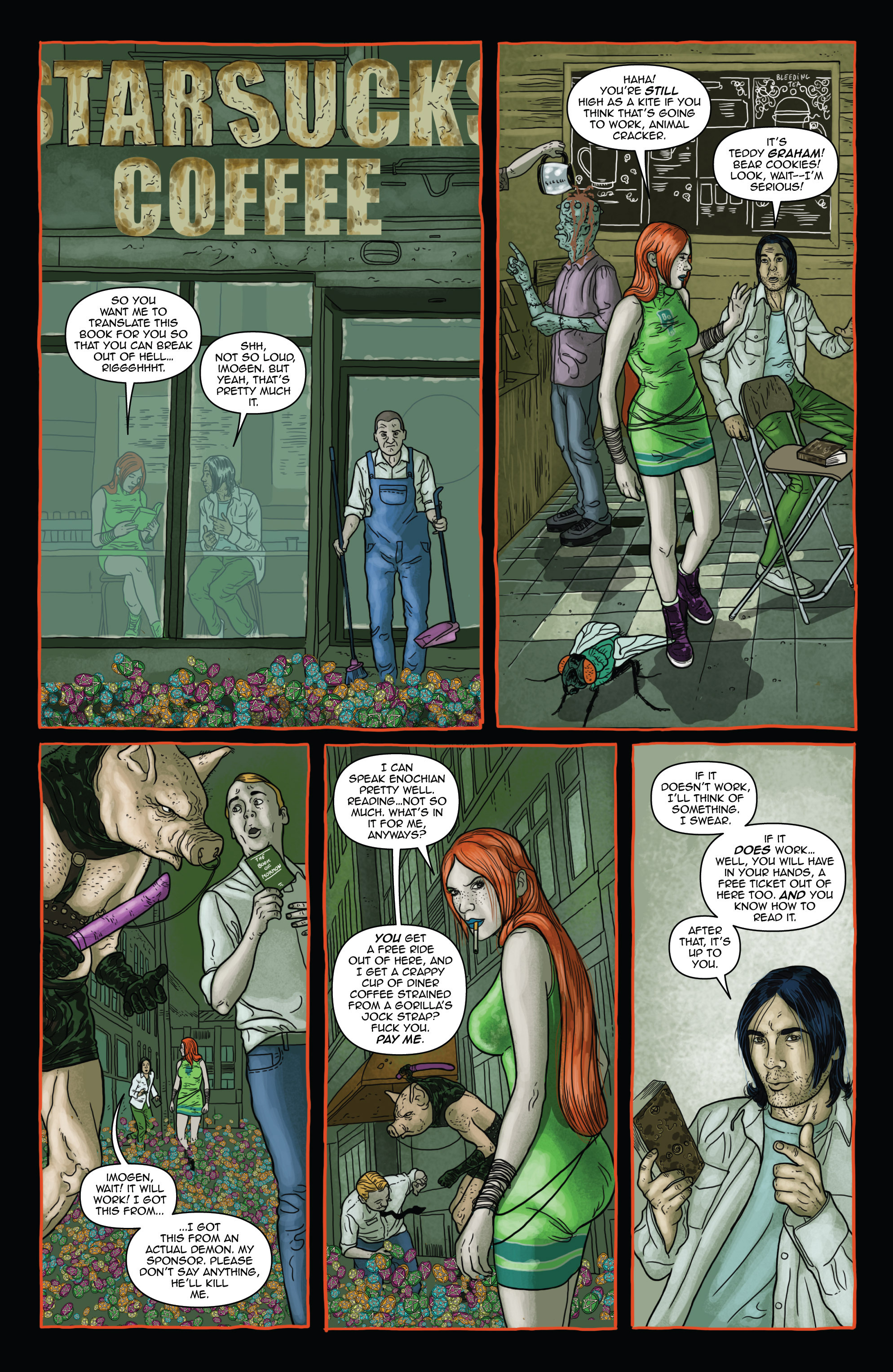 Read online Hot Damn comic -  Issue #3 - 14