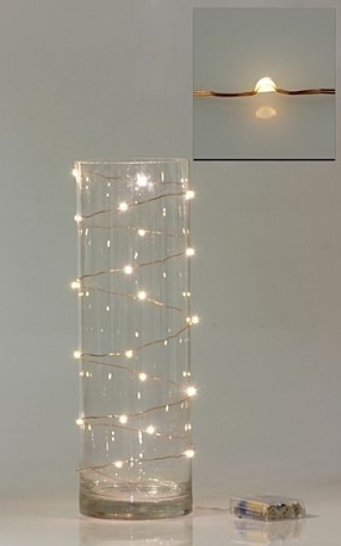 Bote con guirnalda de luces
