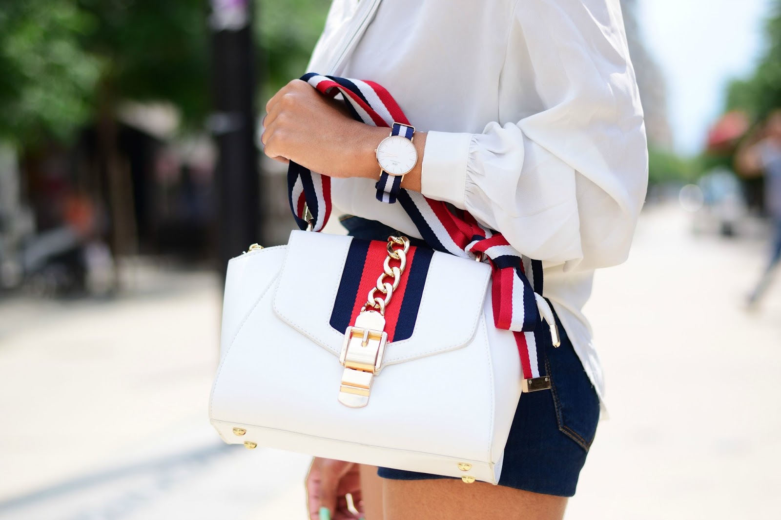 navy look outfit inspiration for summer