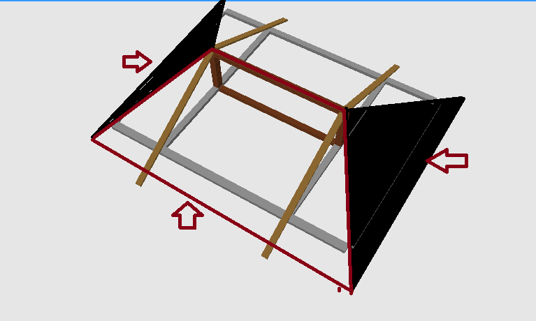 sweet home 3d tutorial cara membuat atap limas TIMKICAU