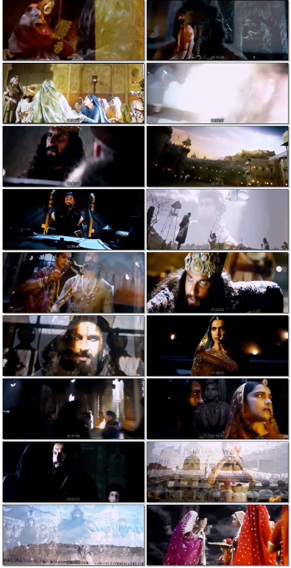 Screen Shot Of Padmavati 2018 Full Movie Free Download HD 720P Watch Online