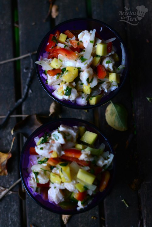 Ceviche de perca con mango tererecetas 02