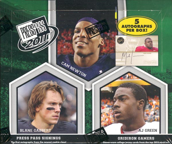 All About Sports Cards 2011 Press Pass Football Hobby Box Break