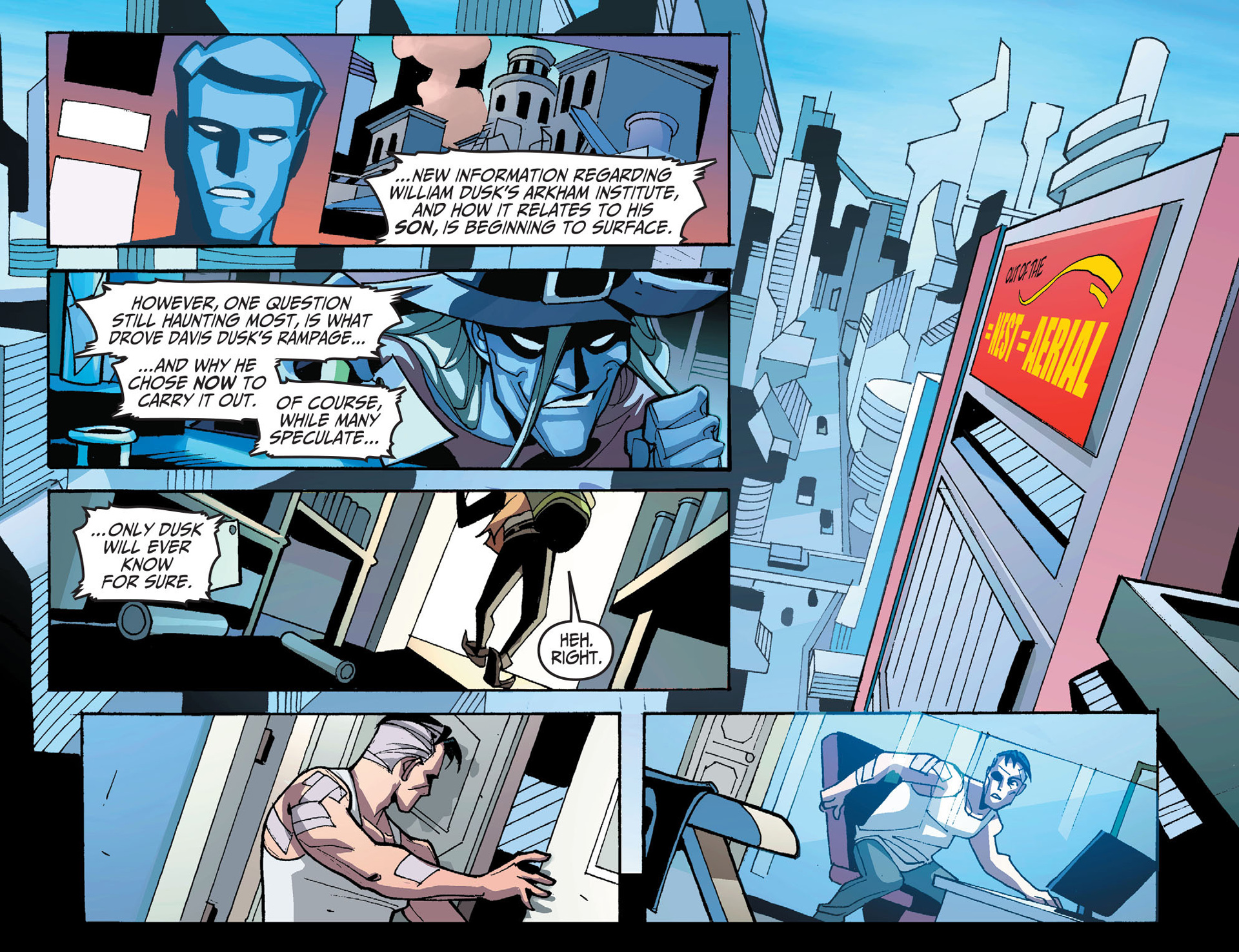Read online Batman Beyond 2.0 comic -  Issue #8 - 19