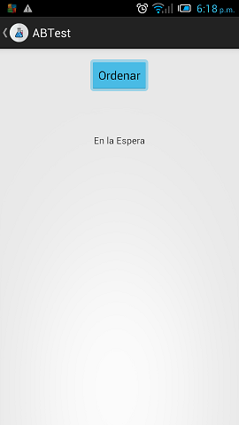 Bloqueo del hilo principal de una aplicación Android