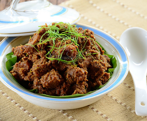 Rendang Daging Ala Minang By Mat Gebu