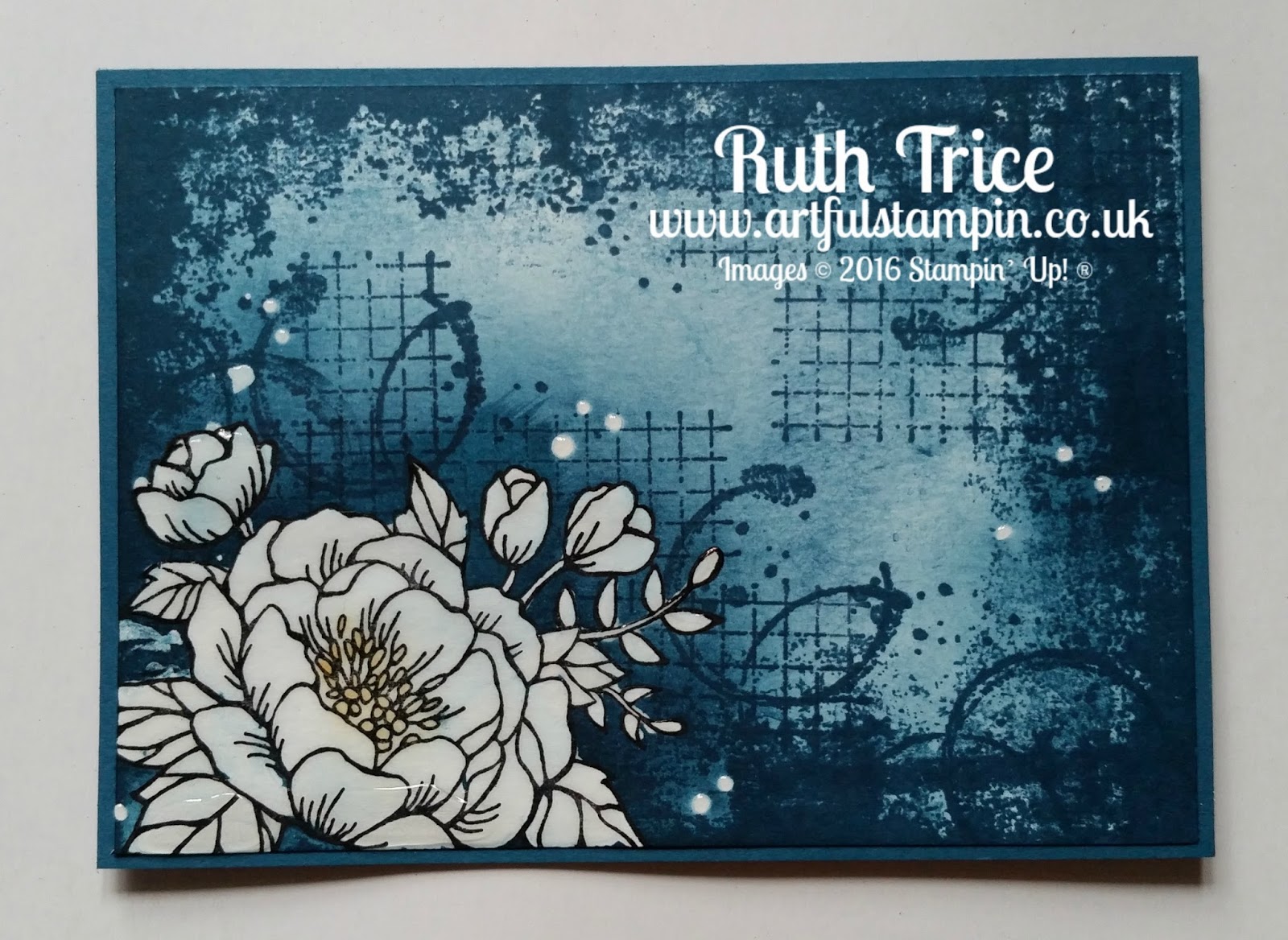 Artful Stampin' Uk Independent Stampin' Up! demonstrator Ruth Trice