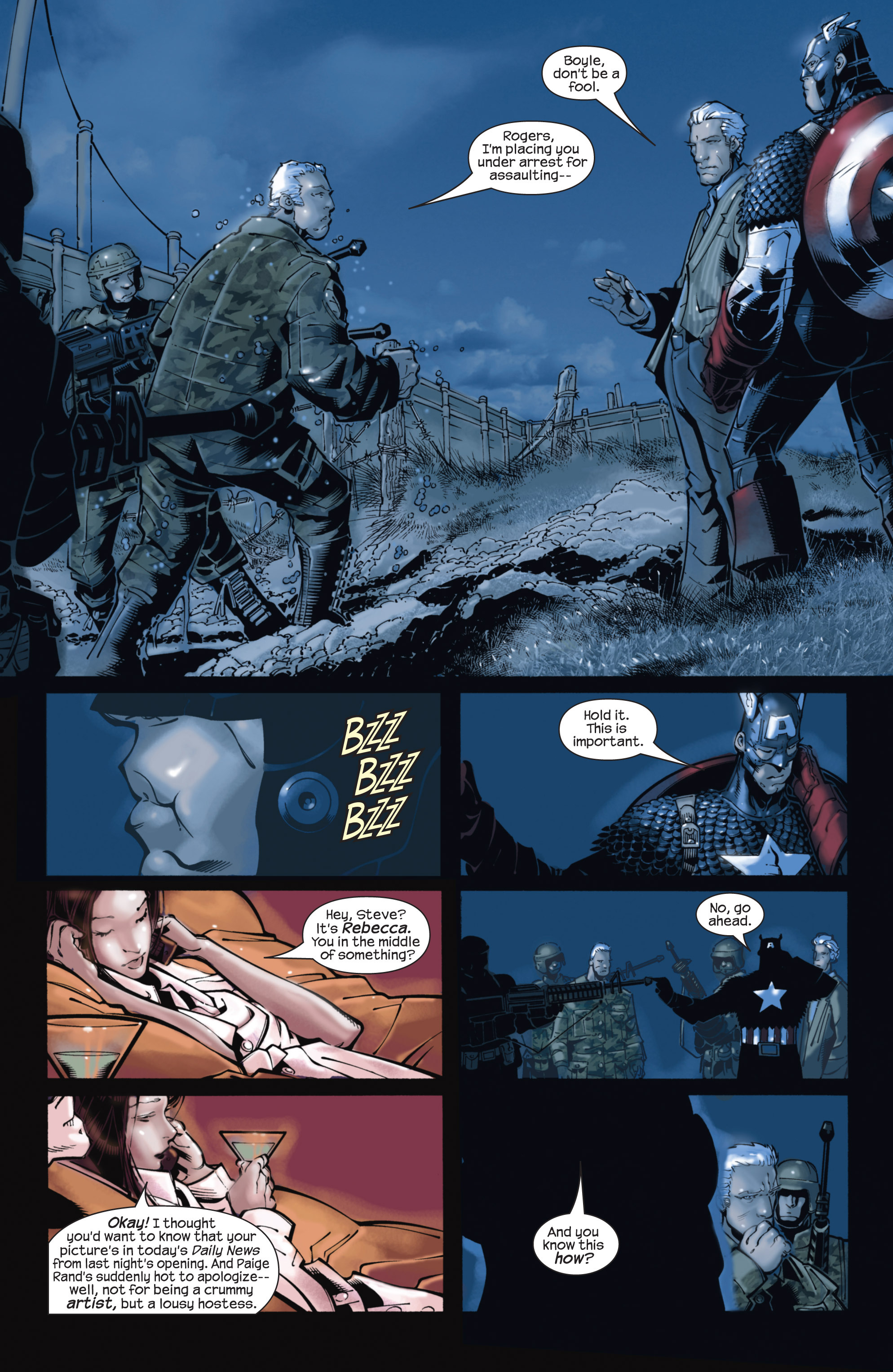Captain America (2002) Issue #22 #23 - English 19