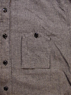 Engineered Garments Work Shirt Houndstooth Flannel Fall/Winter 2015 SUNRISE MARKET