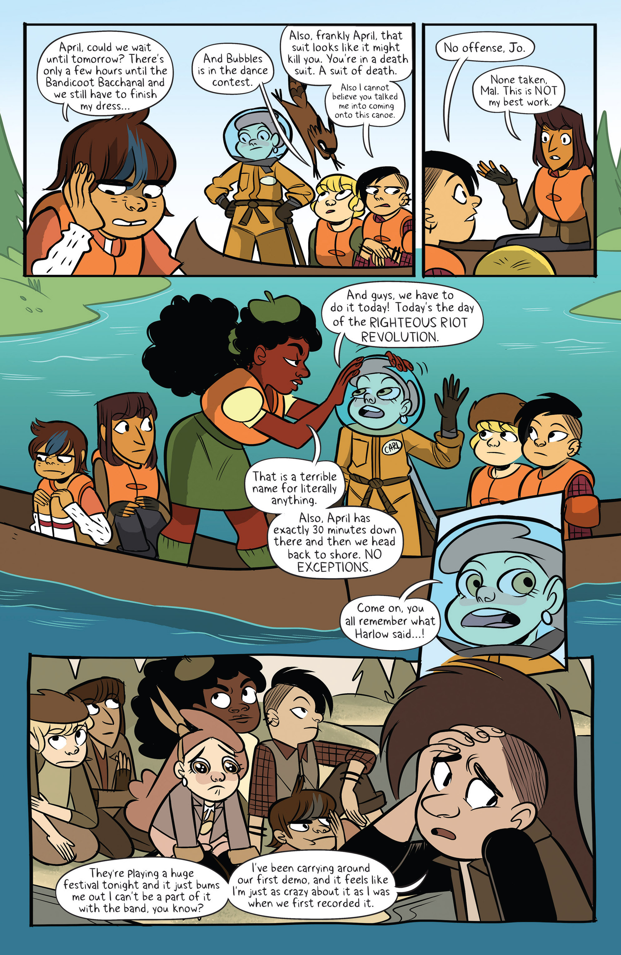 Read online Lumberjanes comic -  Issue #19 - 5