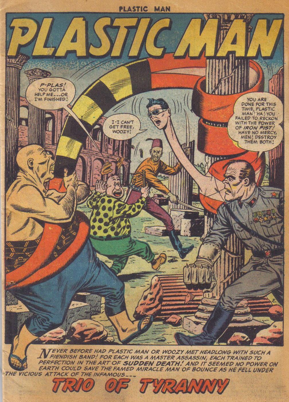 Read online Plastic Man (1943) comic -  Issue #50 - 3