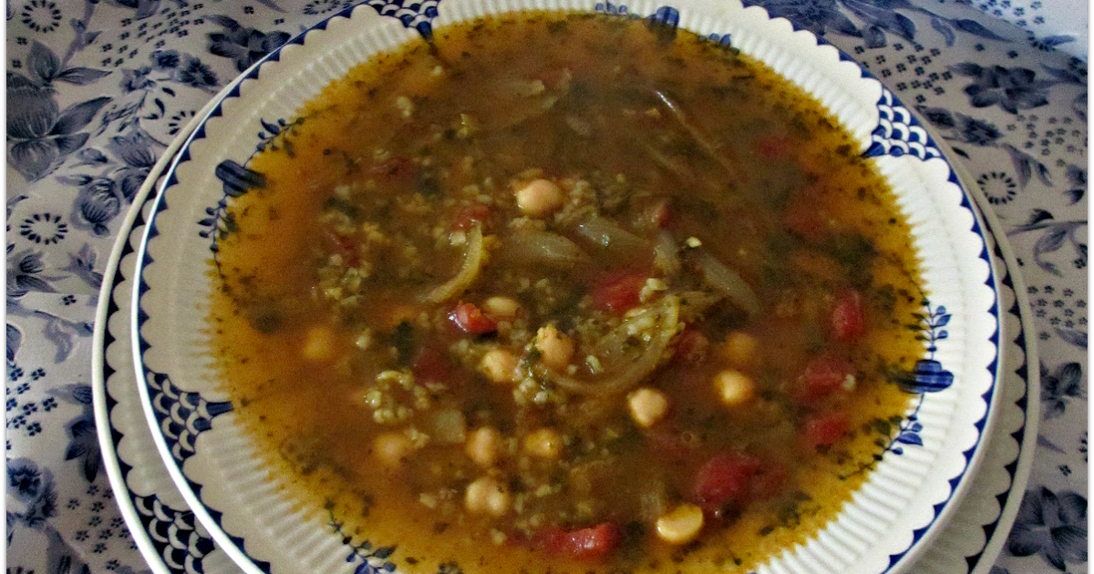 Ivy, Phyllis and Me!: CHICKPEA SOUP