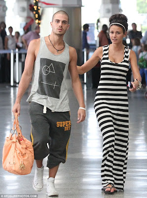 Celebrity Gossip Today News Back To Reality Michelle Keegan Sad Times Max George And Michelle Keegan Arrive At The Airport Ready To Leave Barbados For Cold Streets Of Manchester