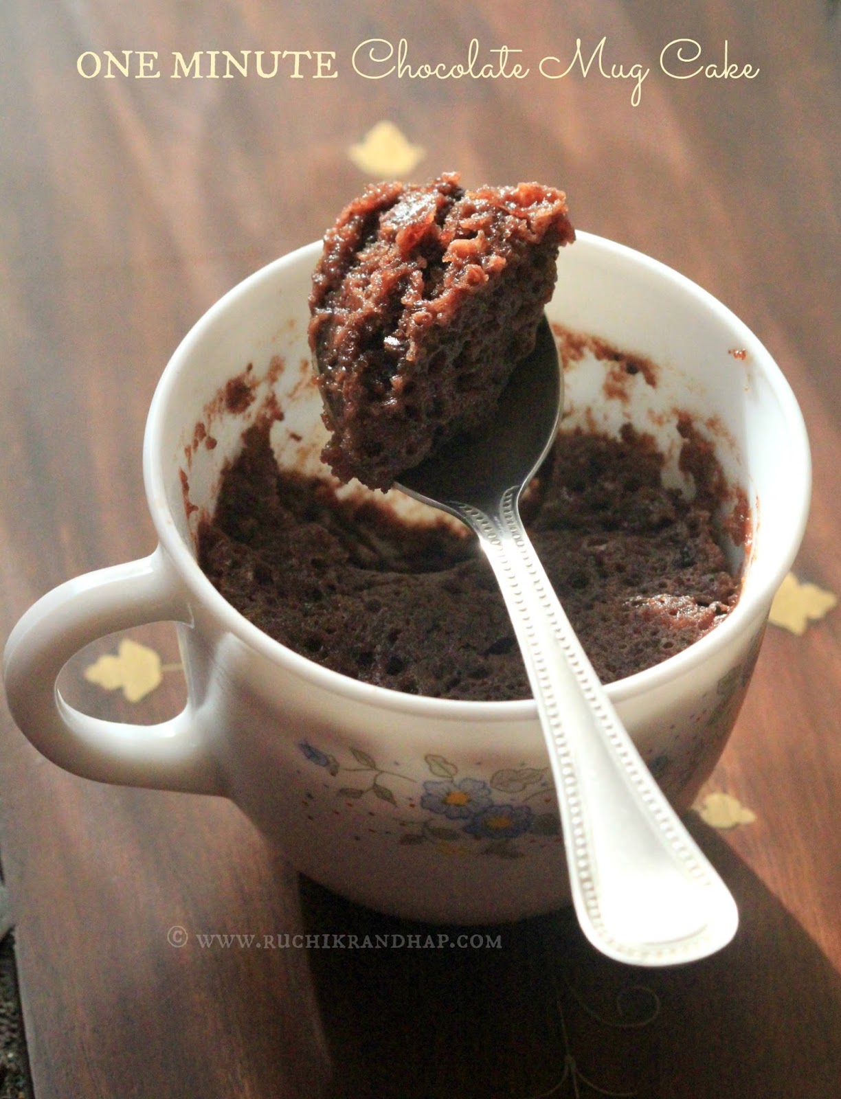 2 minutes mug cake Recipe by Nitiksha Shah - Cookpad