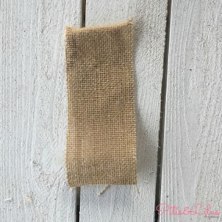 DIY ADORNO NAVIDEÑO CIERVO CON TELA DE SACO