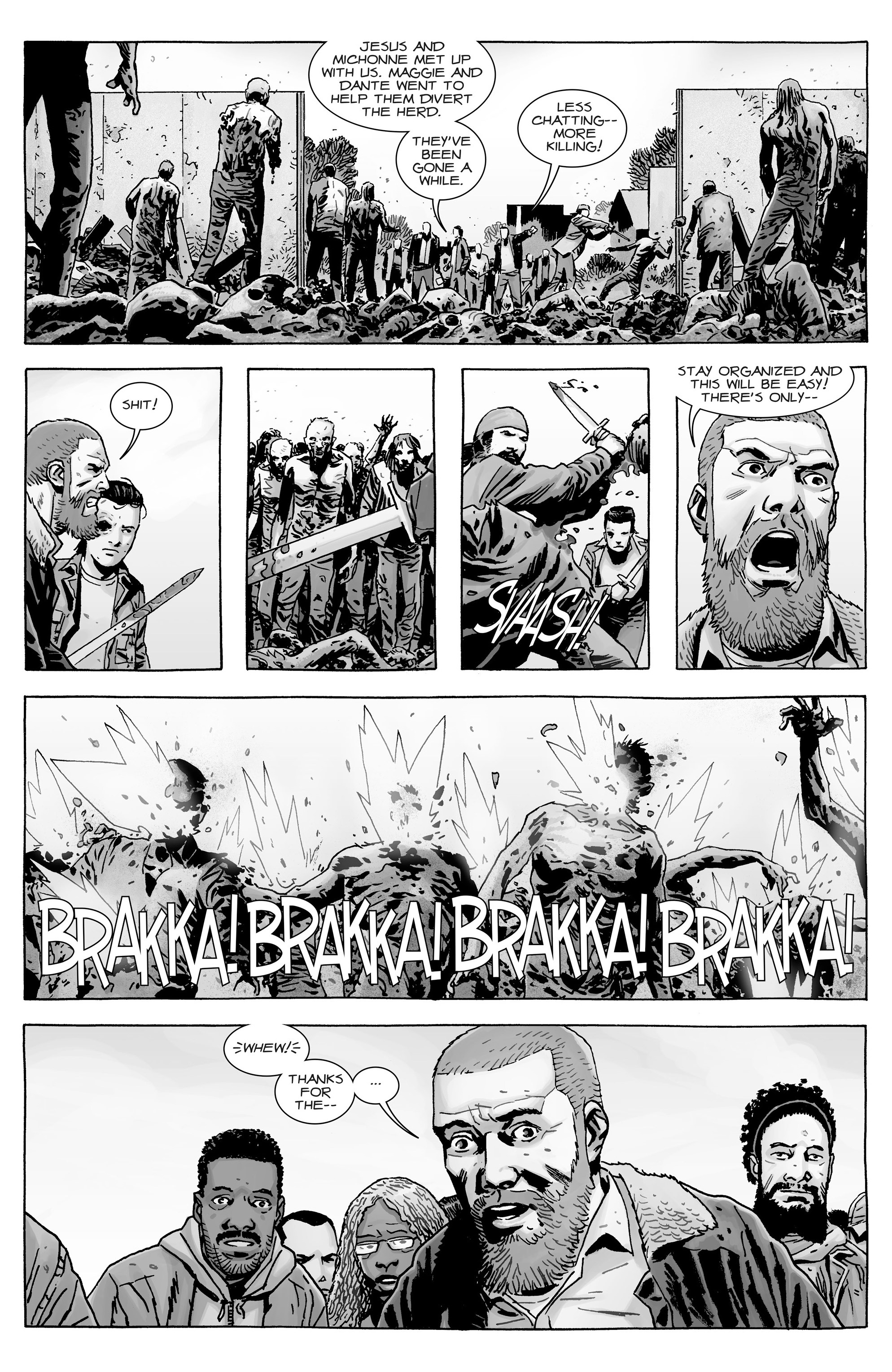 Read online The Walking Dead comic -  Issue #166 - 7