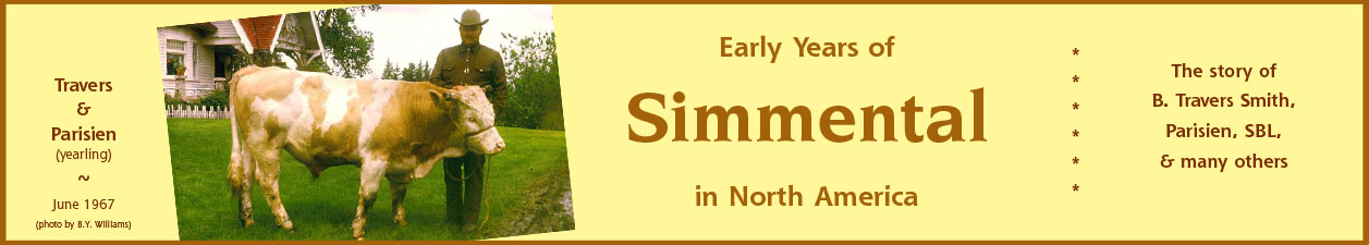 Early Years of Simmental in North America