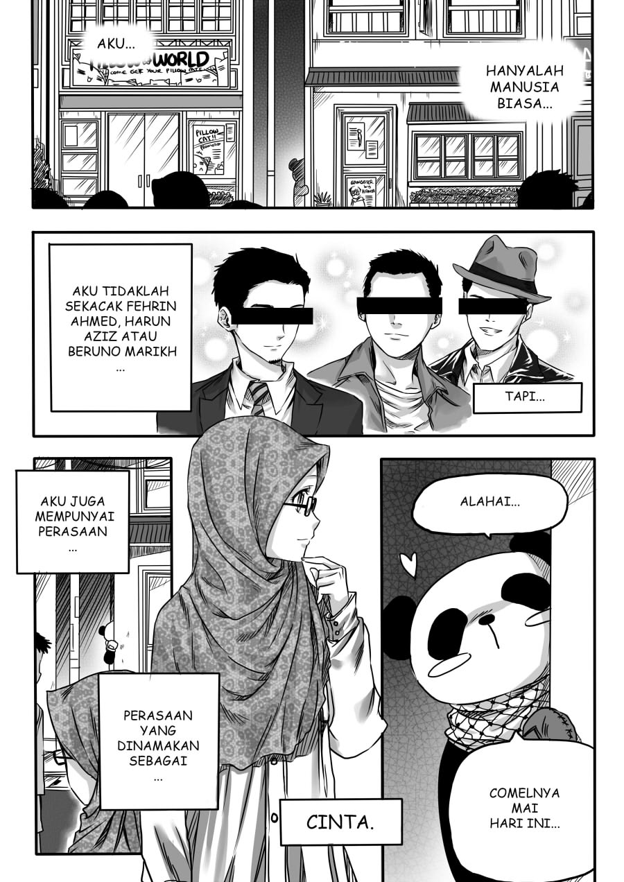 Panda Man Oleh Hanza Matkomik Komuniti Komik Online Malaysia