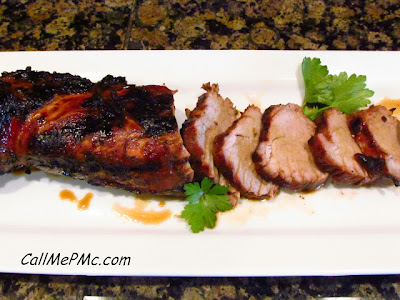 Call Me PMc: Balsamic Pork Loin/Presto Pork Wrap