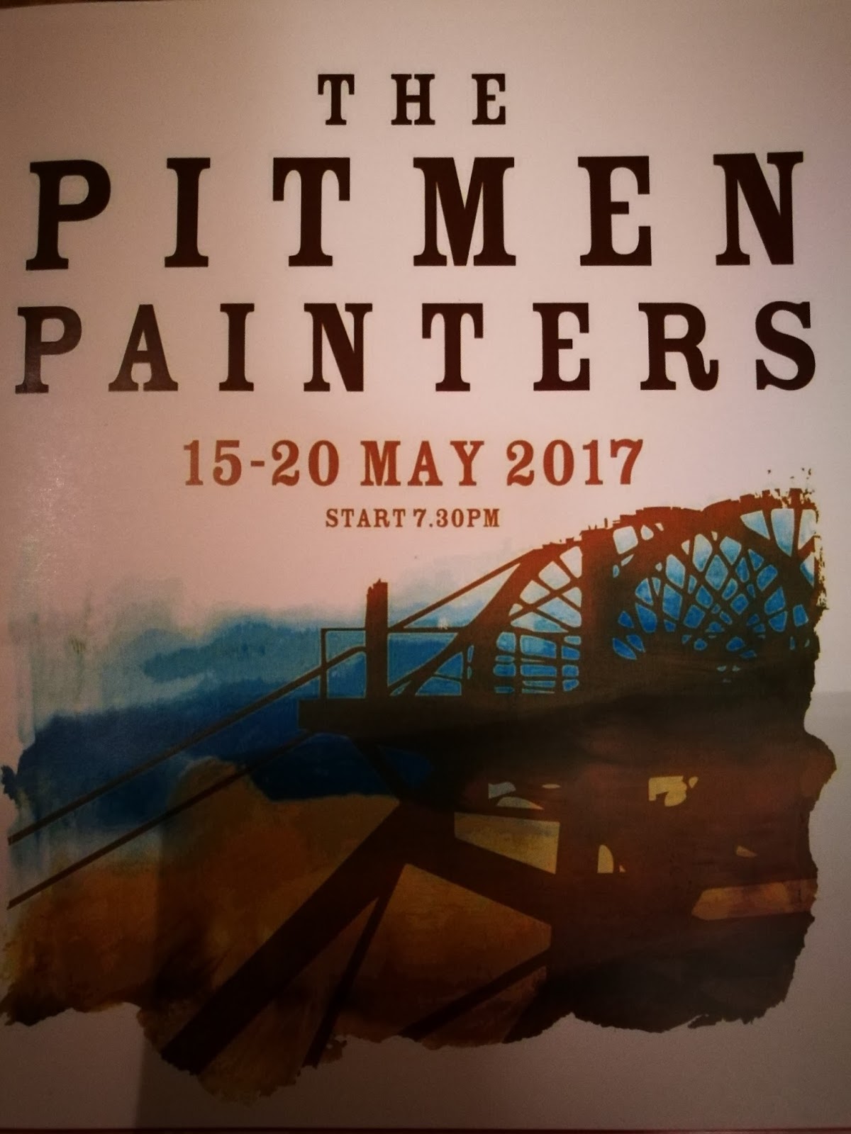 Spikemike...is breaking a leg The Pitman Painters Review Royalty