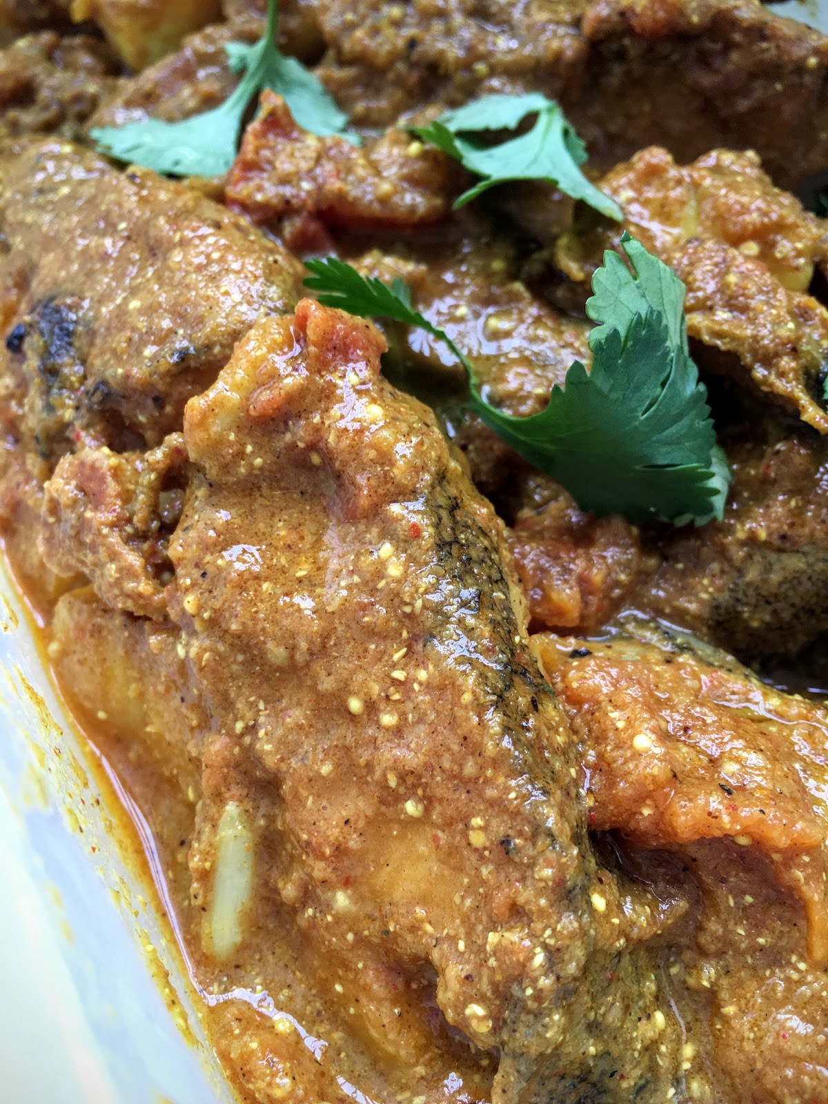 pepsakoy: Indian Style Fish in Mustard Curry
