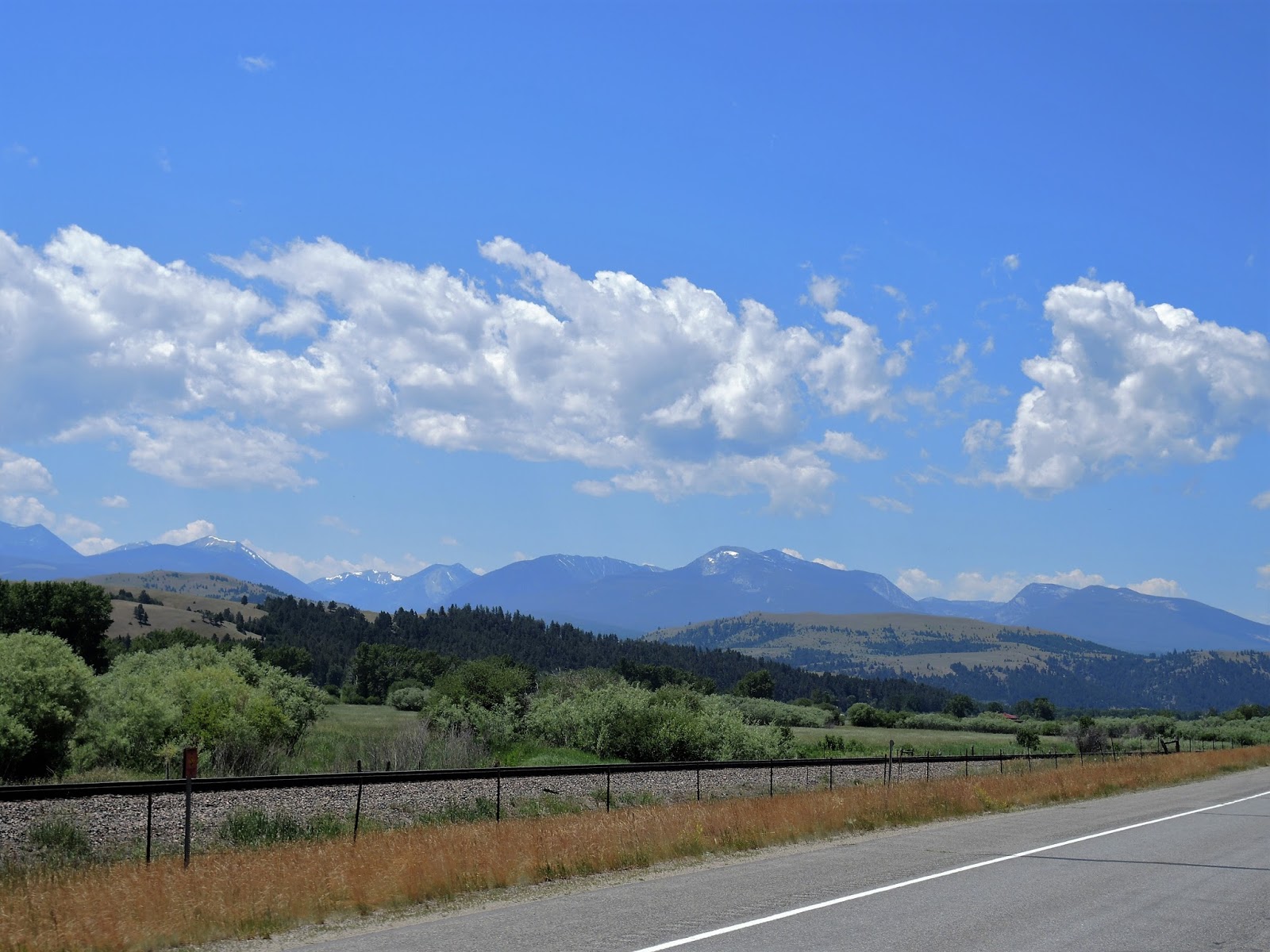 Pillion Papers Green hills in Montana