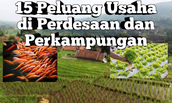 Menuju Bisnis Berkembang: Menemukan Ide Bisnis di Kampung sukses