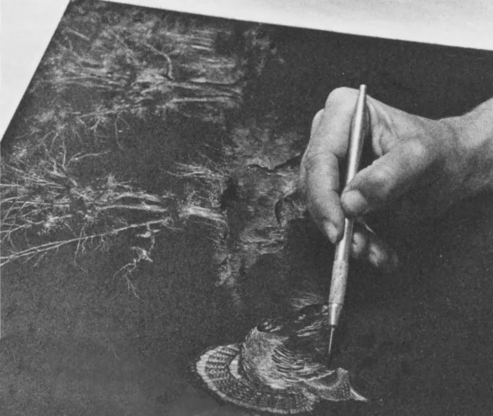 Sandy Scott Art 472 In the studio Etching, the process, con't