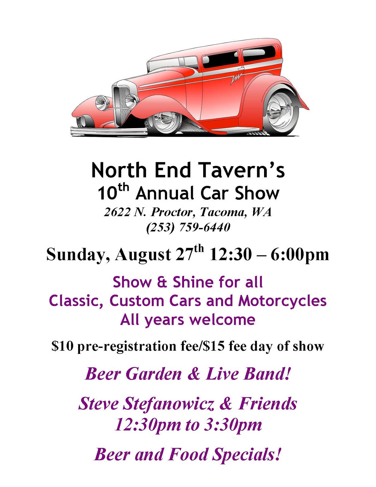 North End Tavern Car Show North End Tavern Car Show
