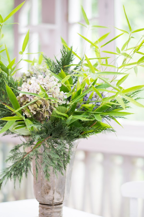  Centro de flores diy