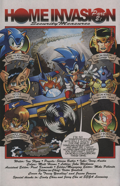 Read online Sonic The Hedgehog comic -  Issue #211 - 3