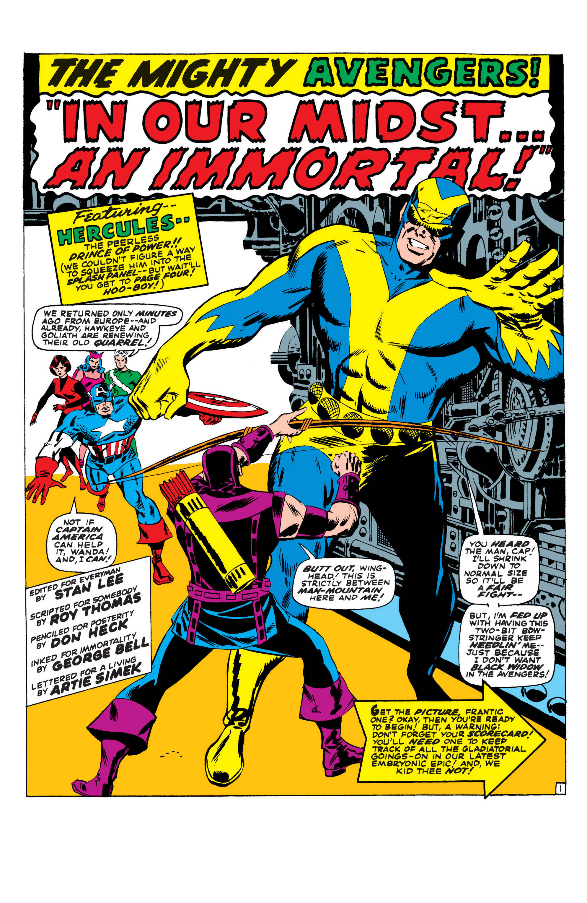 Read online Marvel Masterworks: The Avengers comic -  Issue # TPB 4 (Part 2) - 57
