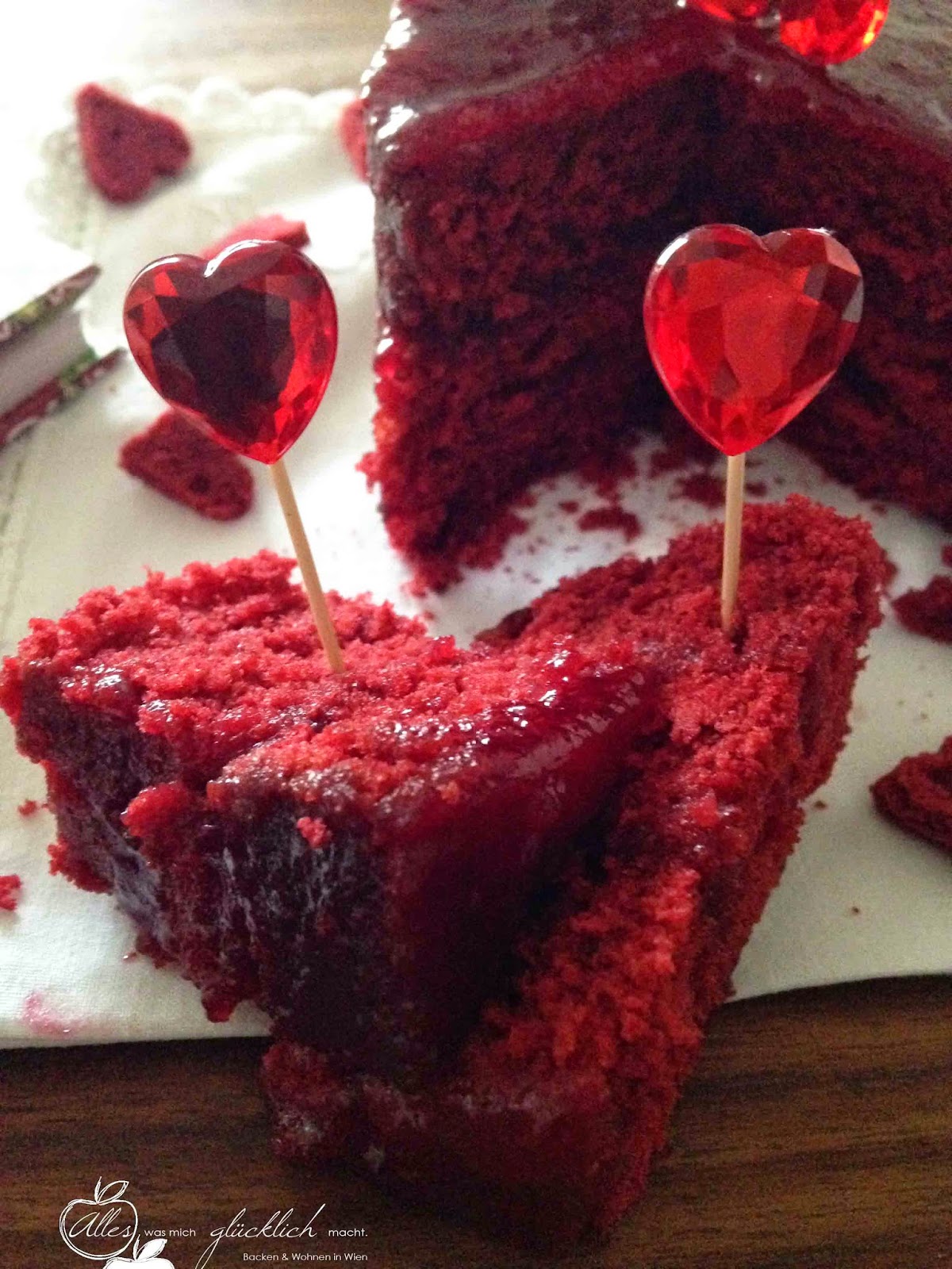 Alles was mich glücklich macht: Red Velvet Cake oder simple gesagt ...