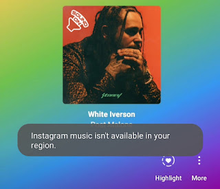 Fix Instagram music isn't available in your region