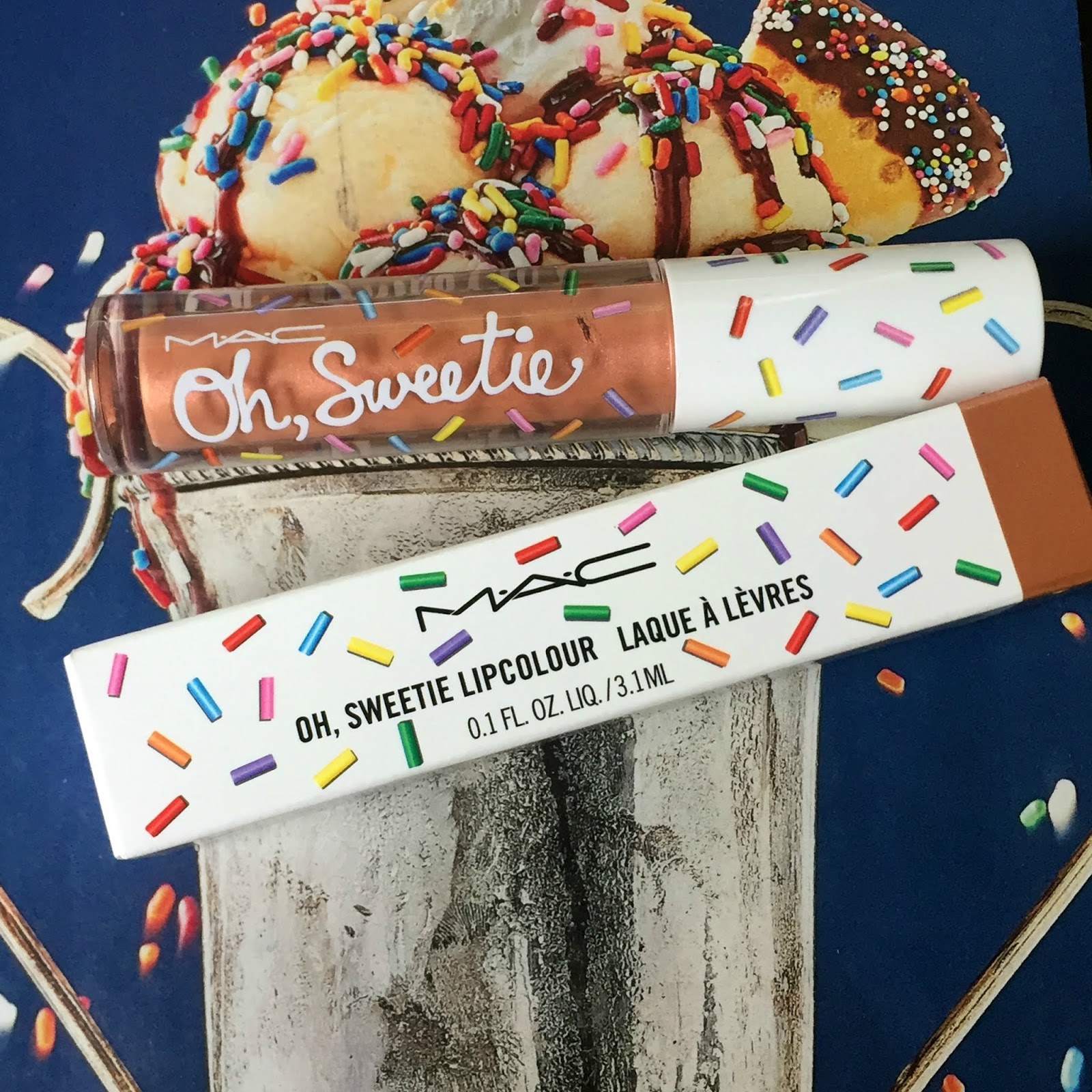 MAC Cosmetics Oh, Sweetie Lipcolour Review in Death By Chocolate